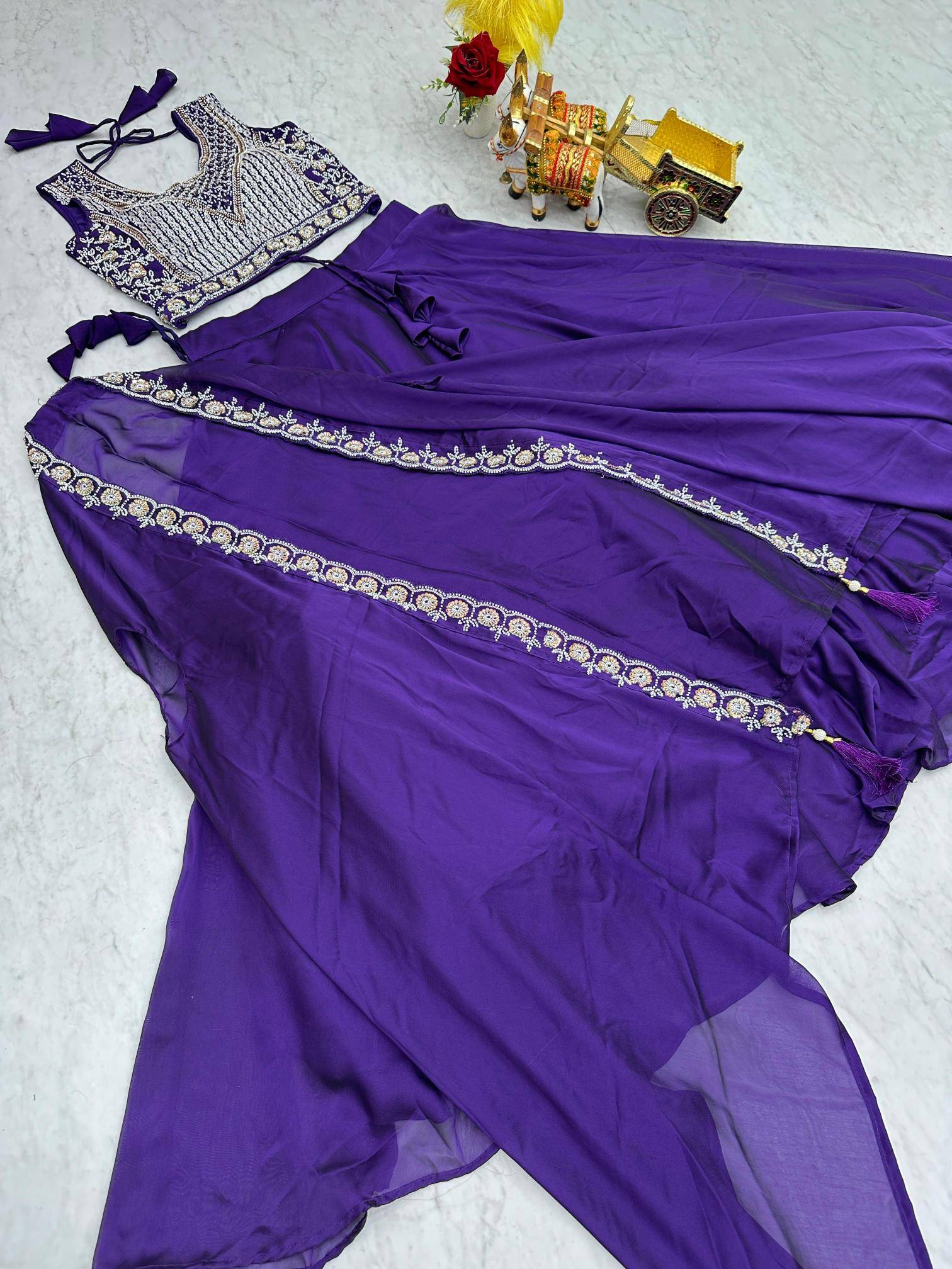 Ram 155 Rangoli silk Blue Bridal lehenga wholesale in Pune